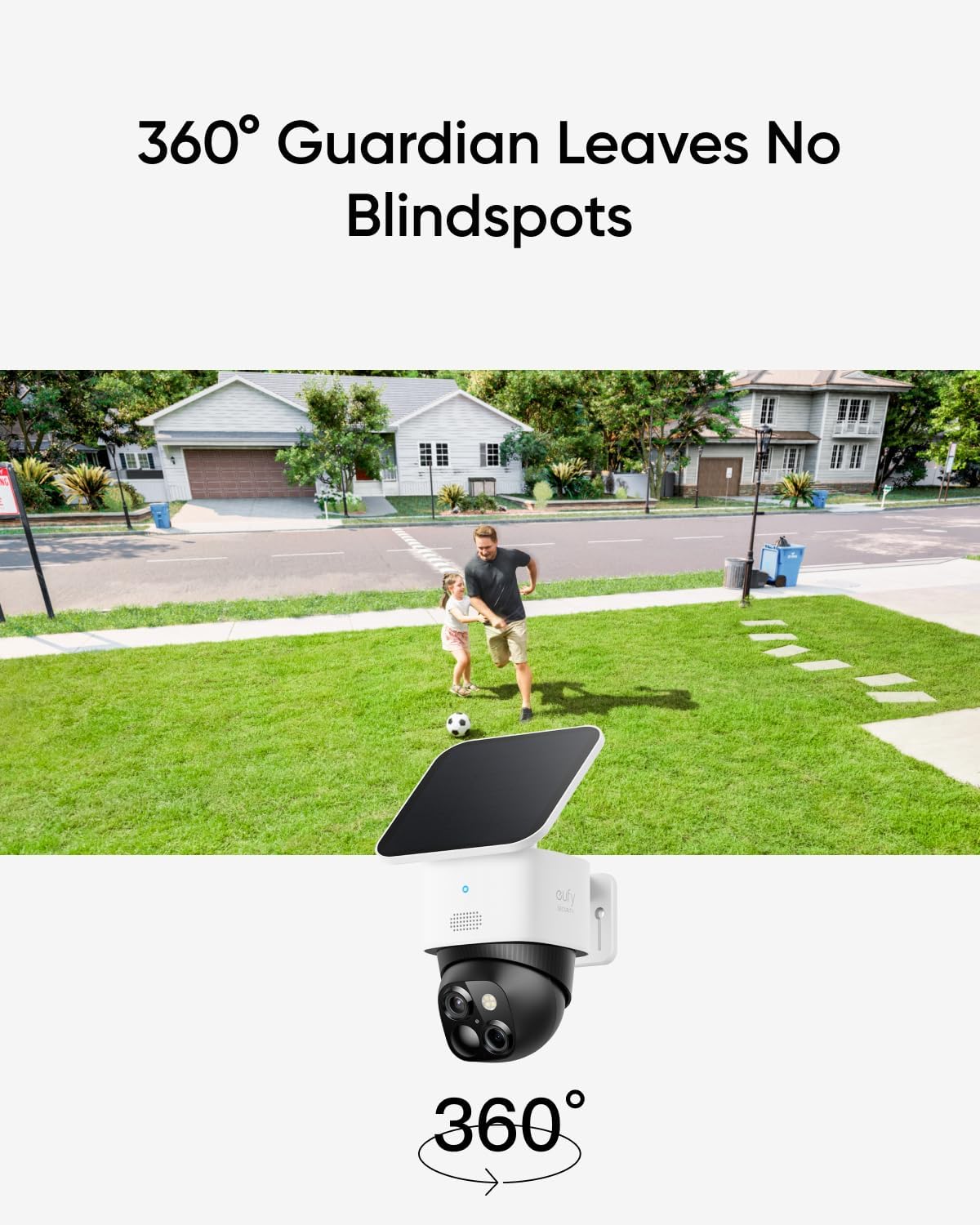 eufy Security SoloCam S340, kit de 6 cámaras, cámara de seguridad s...