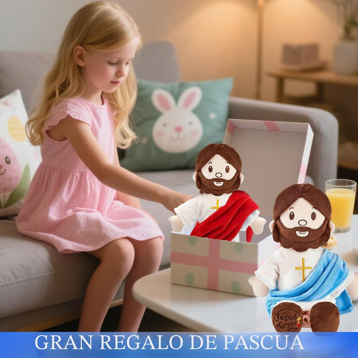 BOKUFLY Muñeco de Peluche de Jesús Peluche de Jesús Juguete de Pelu...