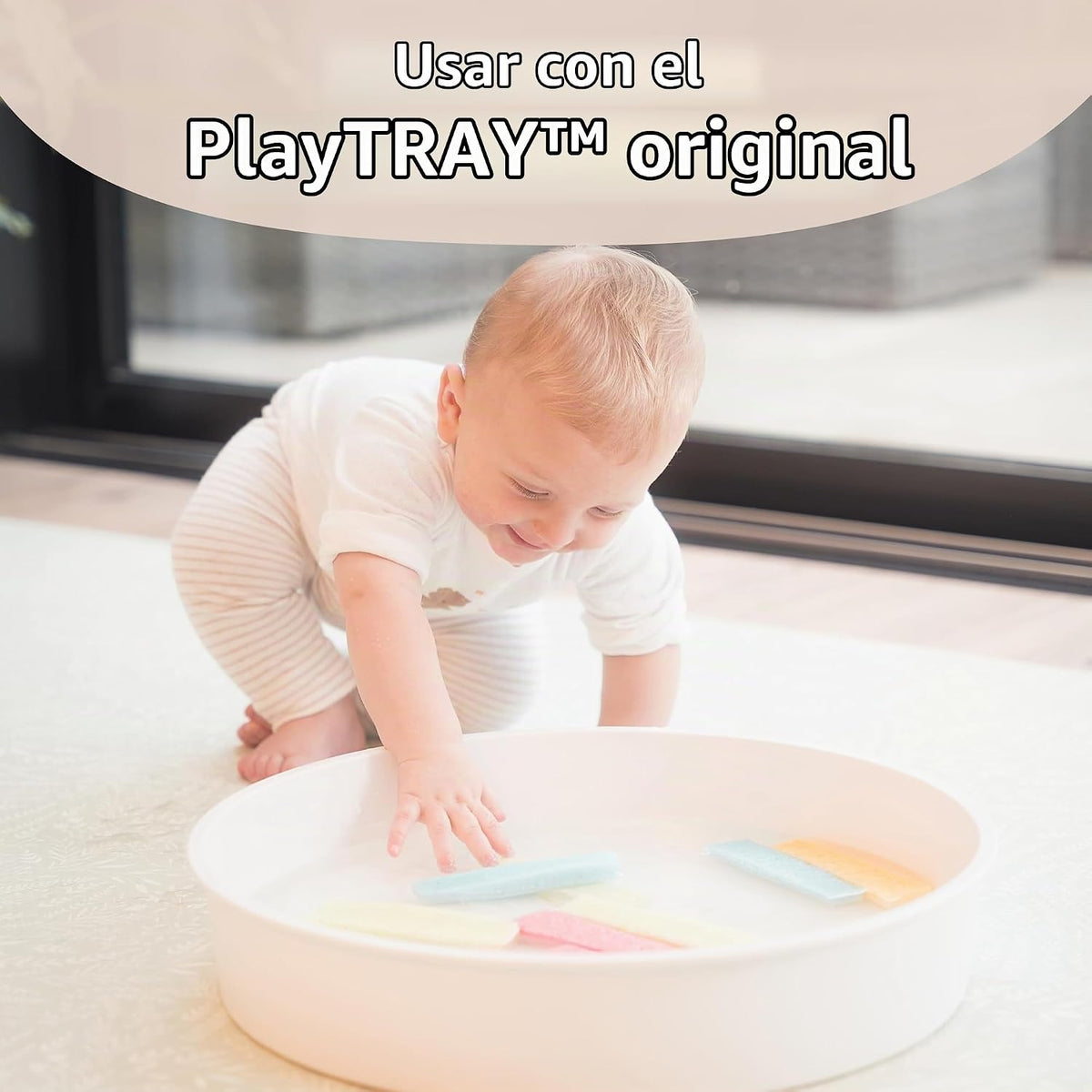 30 tarjetas de actividades sensoriales para bebés de 6 a 24 meses |...