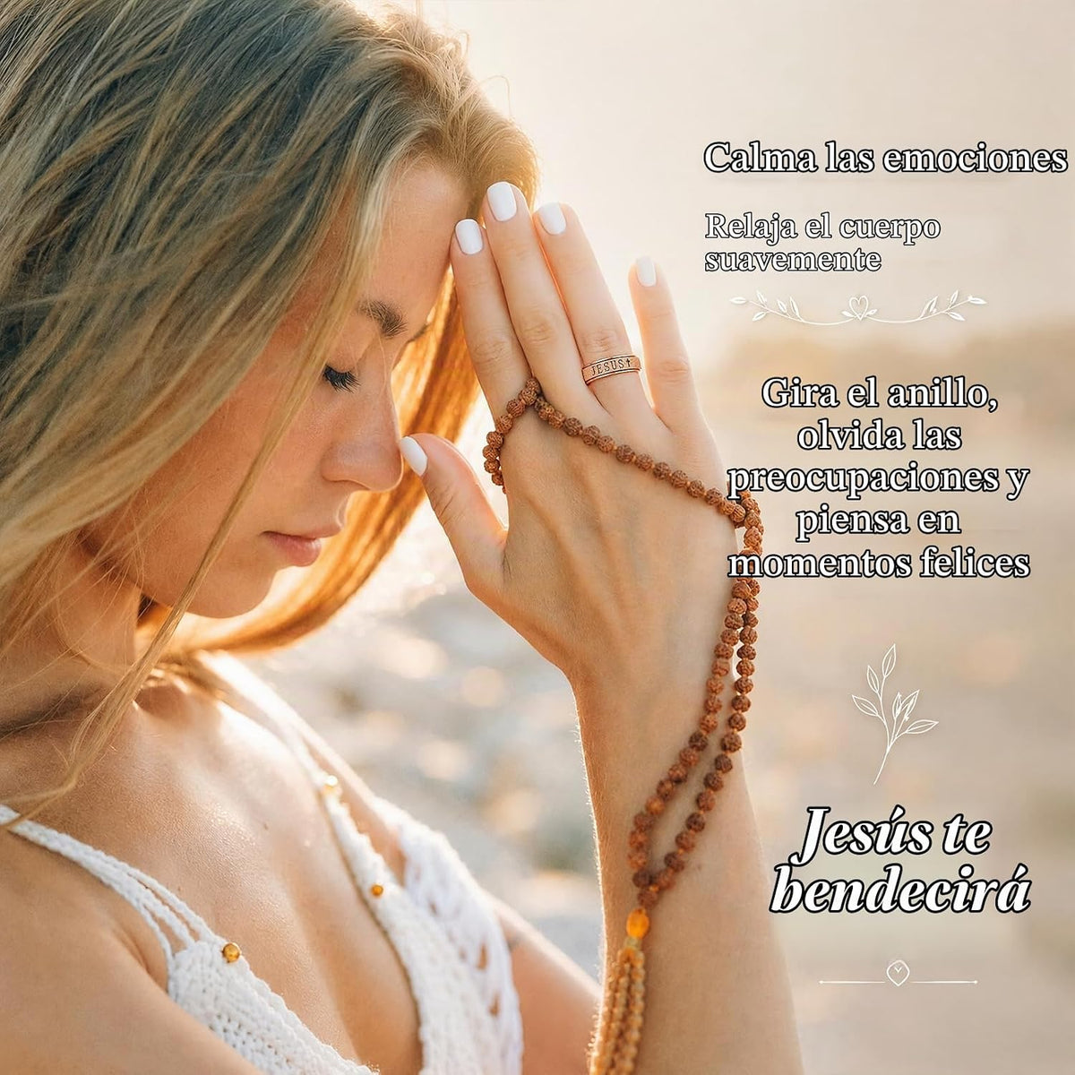 Anillo de ansiedad giratorio para mujeres: juguetes para jugar con...