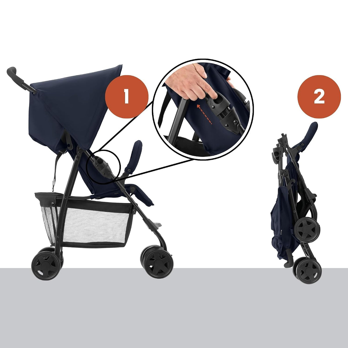 hauck Sport - Cochecito plegable ligero y compacto para bebés\/niño...