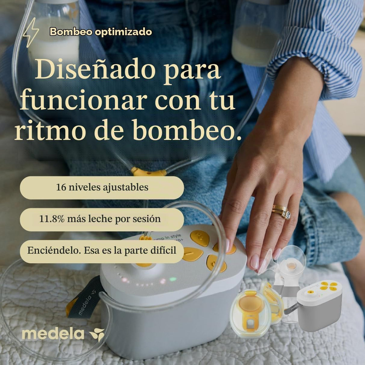Medela Pump in Style Pro+ - Paquete de extractor de leche eléctrico...