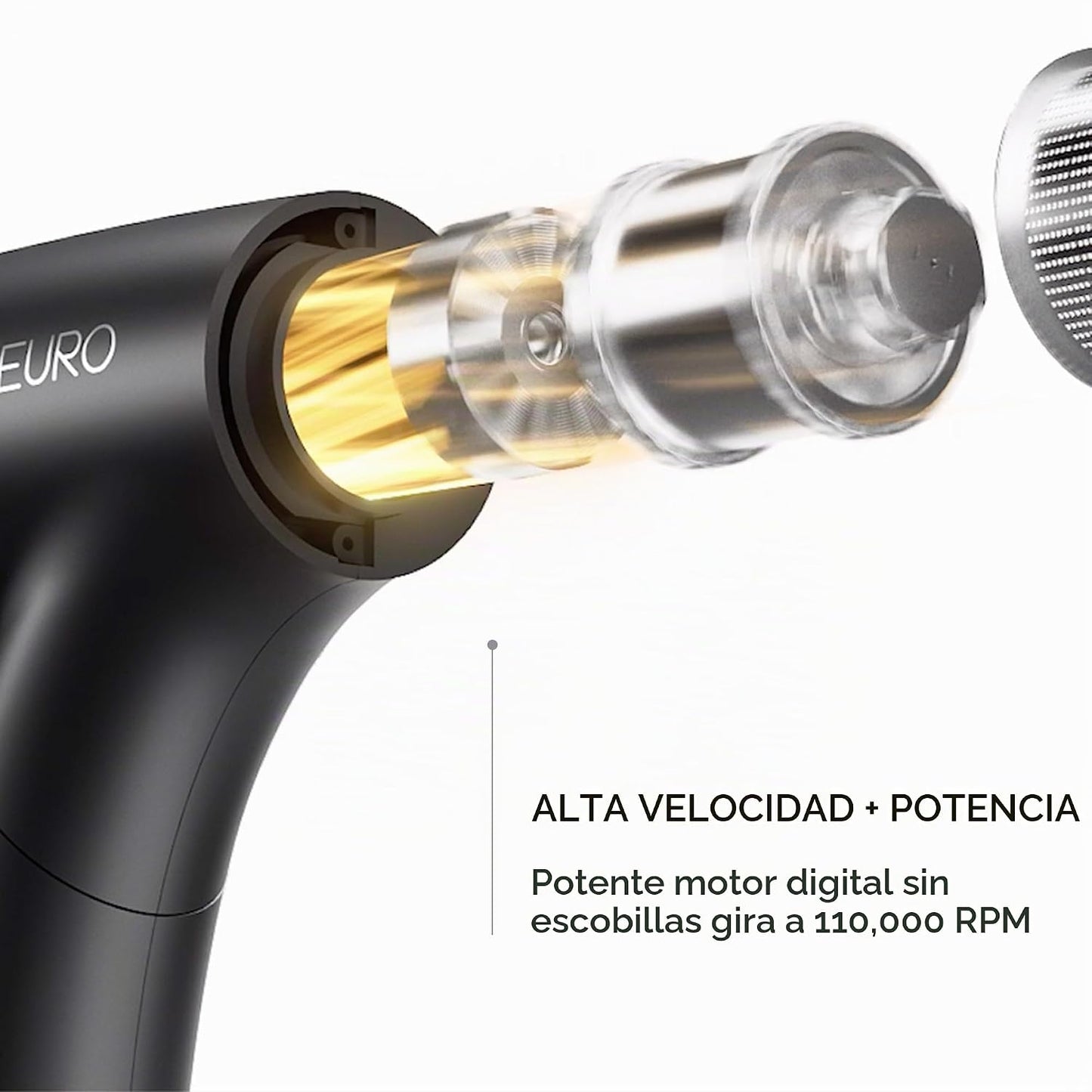Neuro by Paul Mitchell Dry+ - Secador de pelo profesional plegable...