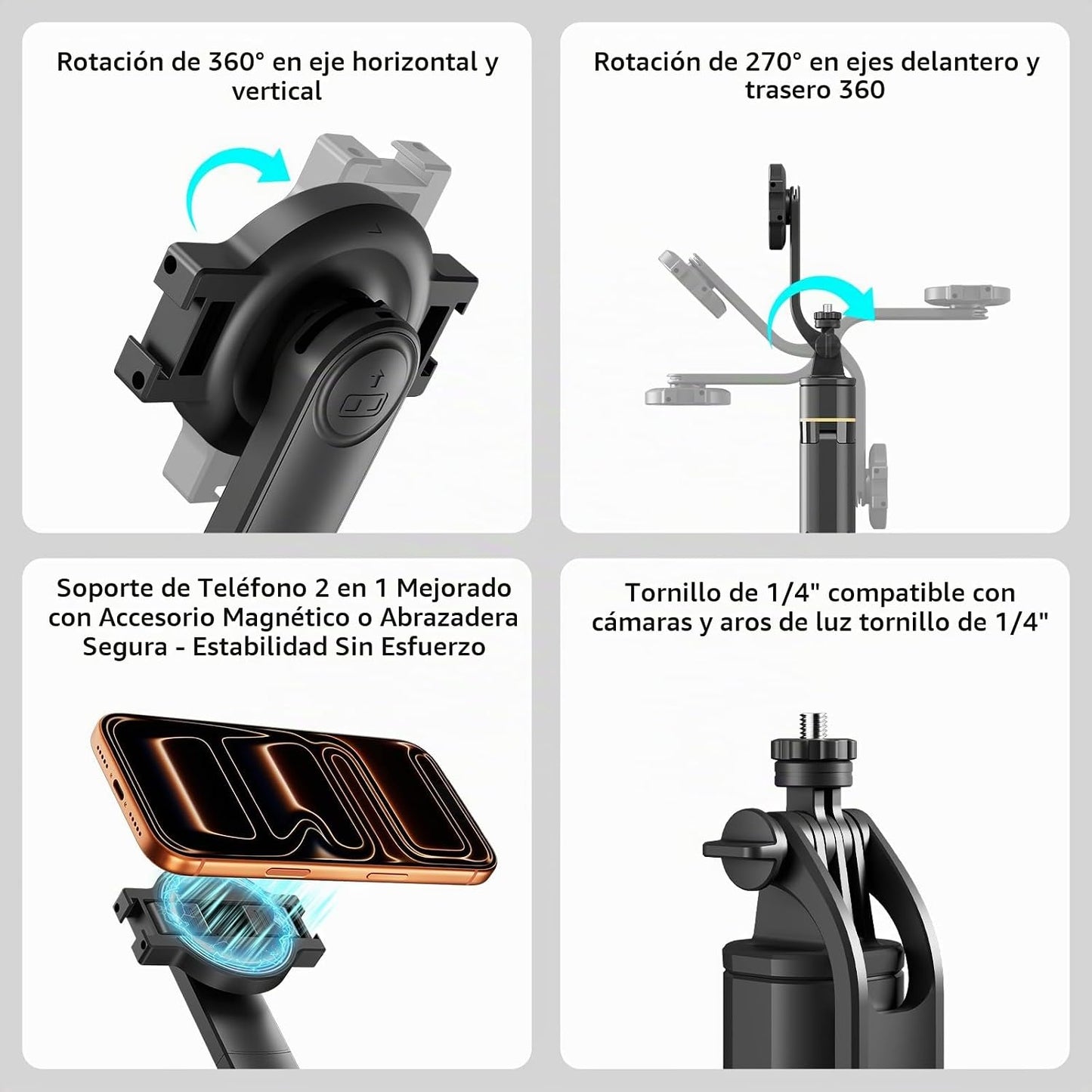 Acer Gadget - Trípode magnético para iPhone \u2013 Trípode magnétic...