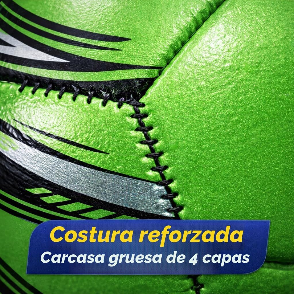Western Star Balón de fútbol Helix- Tamaño 3 4 5 \u2013 Pelotas de...