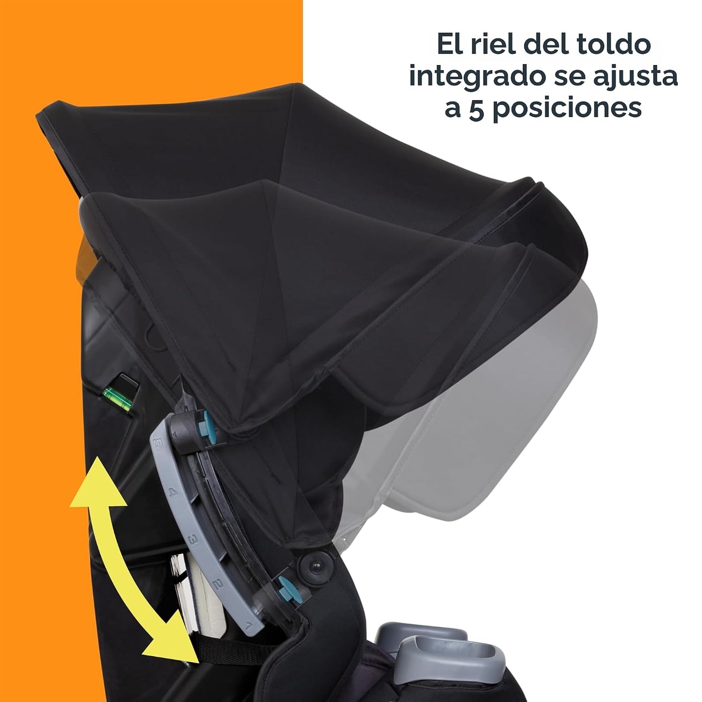 Baby Trend Cover Me™ - Asiento convertible 4 en 1 para automóvil, c...