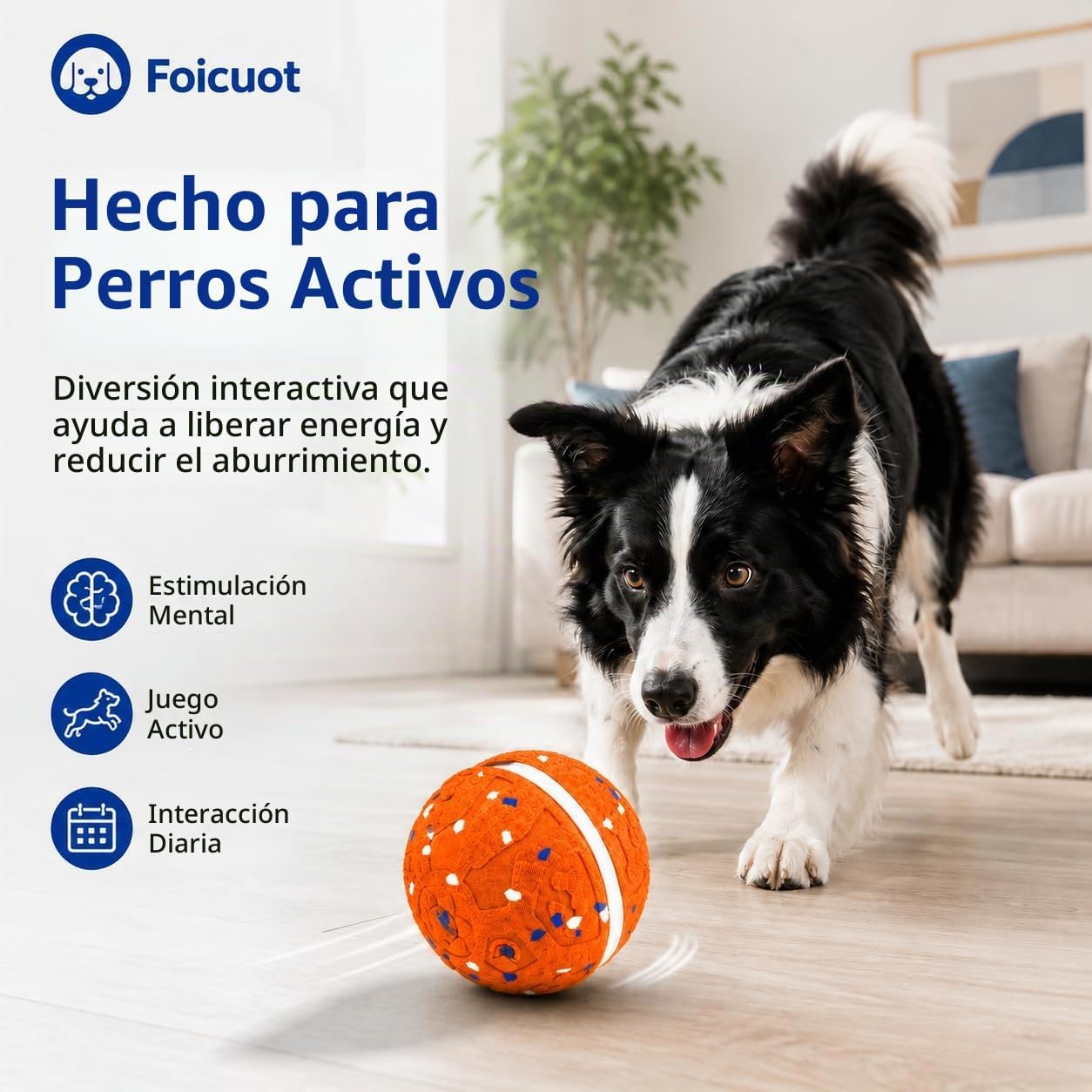 Foicuot Juguete interactivo para perros [recientemente actualizado]...