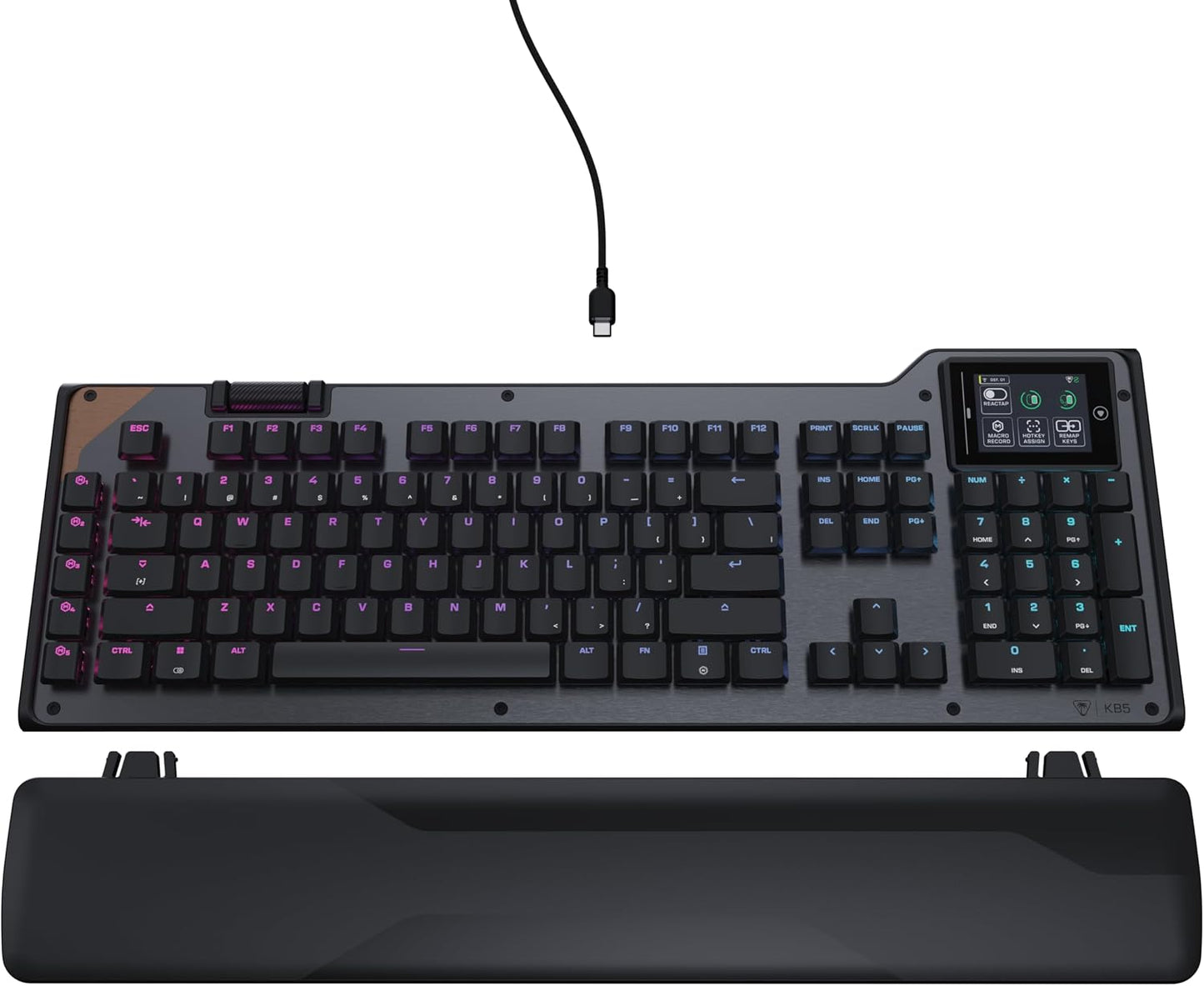 Turtle Beach Command Series KB5 Teclado mecánico para juegos de tam...