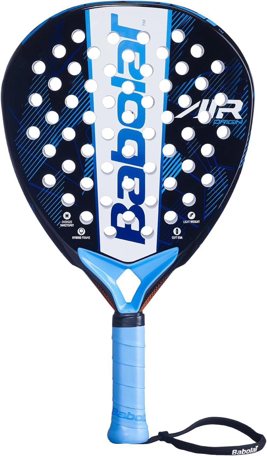 Babolat Air Origin - Pala de pádel (negro\/azul)