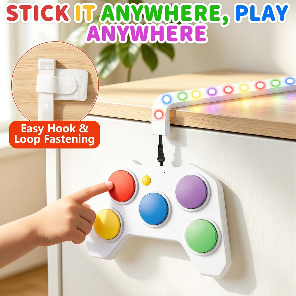 Juego de mano de empuje rápido para niños, juego de reflejos a jueg...