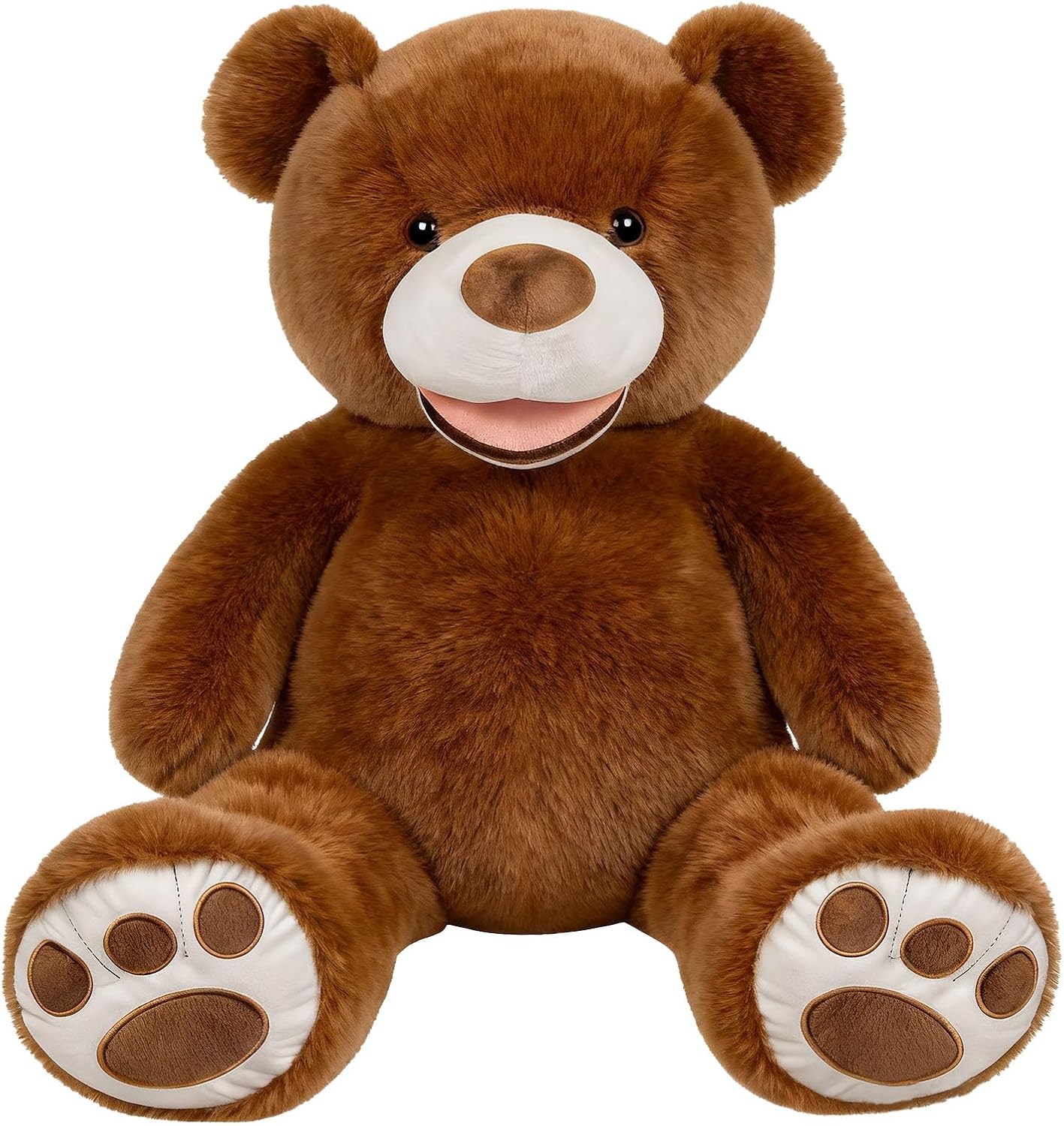 SRANWOW Oso de peluche gigante súper suave con detalles de pata (ma...