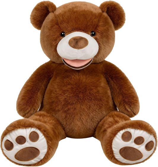 SRANWOW Oso de peluche gigante súper suave con detalles de pata (ma...