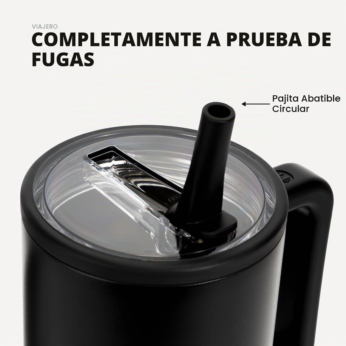 HydroJug Traveler - Botella de agua de 40 onzas con asa y popote ab...