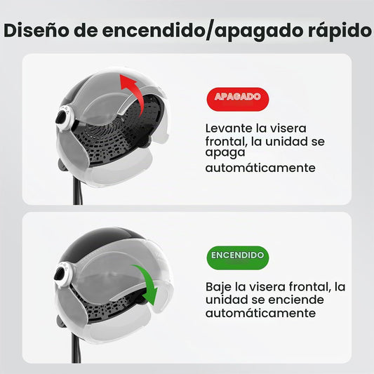 SalonDepot Secador de pelo profesional iónico con capucha, altura a...