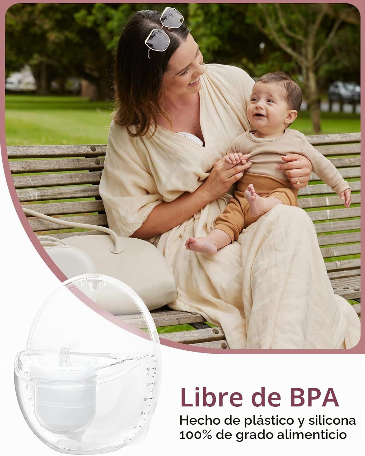 Momcozy Piezas de repuesto para extractor de leche M6, juego comple...