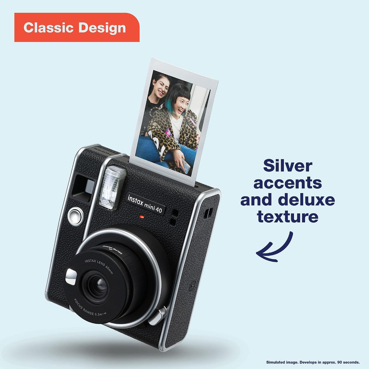 Fujifilm Instax Mini 40 - Cámara instantánea