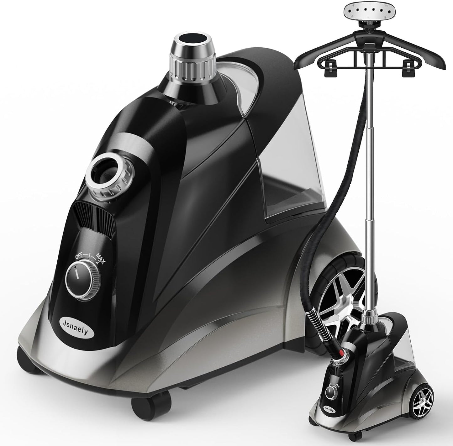 Vaporizador Jenaely para ropa, vaporizador de ropa de pie de 1500 W...