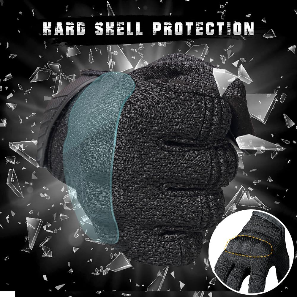 WTACTFUL Guantes tácticos transpirables con pantalla táctil para ho...