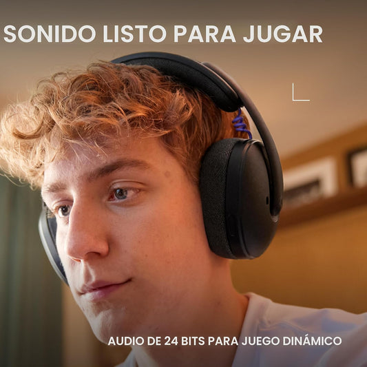 Logitech G Auriculares inalámbricos para juegos 325 Lightspeed - Ne...