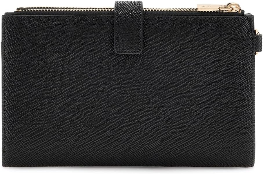 GUESS Cartera organizadora Laurel II con doble cremallera para muje...
