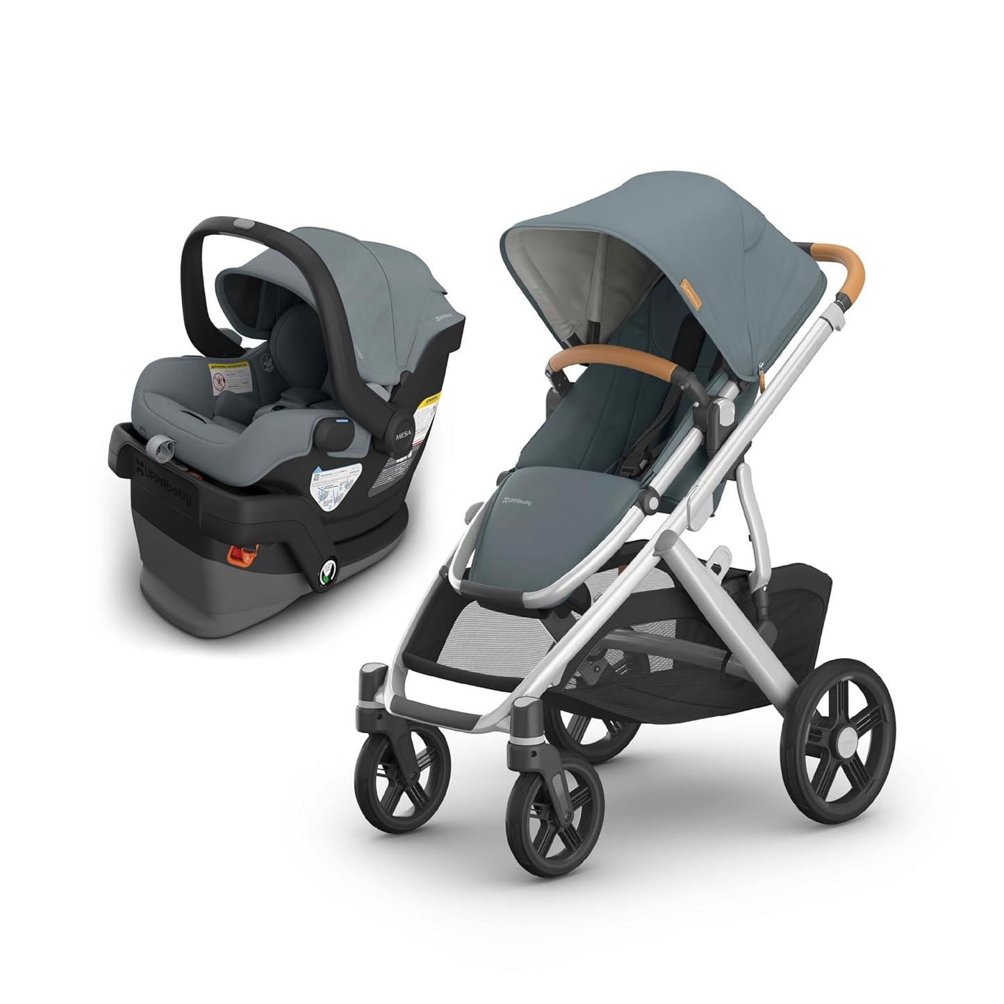 UPPAbaby Vista V3 Cochecito + Mesa V3 Sistema de viaje para asiento...