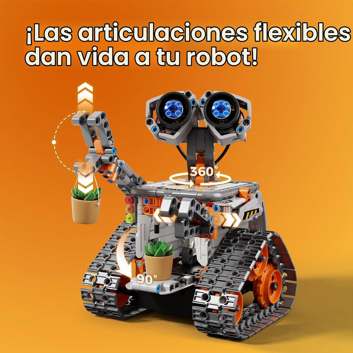 Sillbird Kit de construcción de robots con control remoto, regalos...