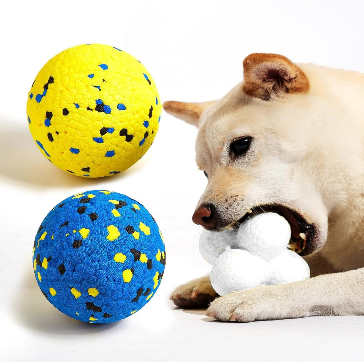 Kimee Pelotas para Perros de 3.9'' Pelotas de Tenis para Ma...