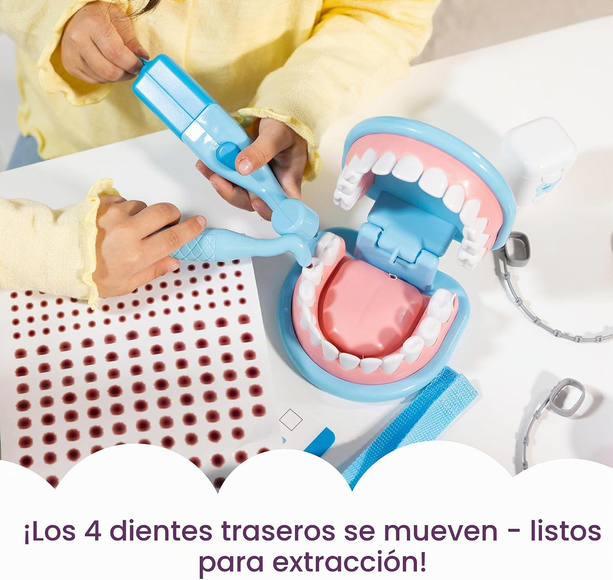 Melissa &amp; Doug - Juego de dentista Super Smile con conjunto de...