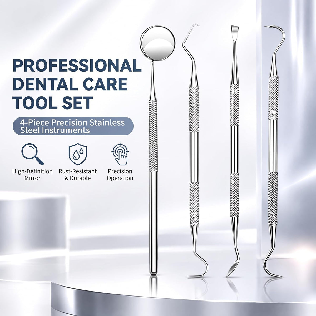 Azosowo Herramientas dentales, Dental Pick Scraper Higiene Dientes...