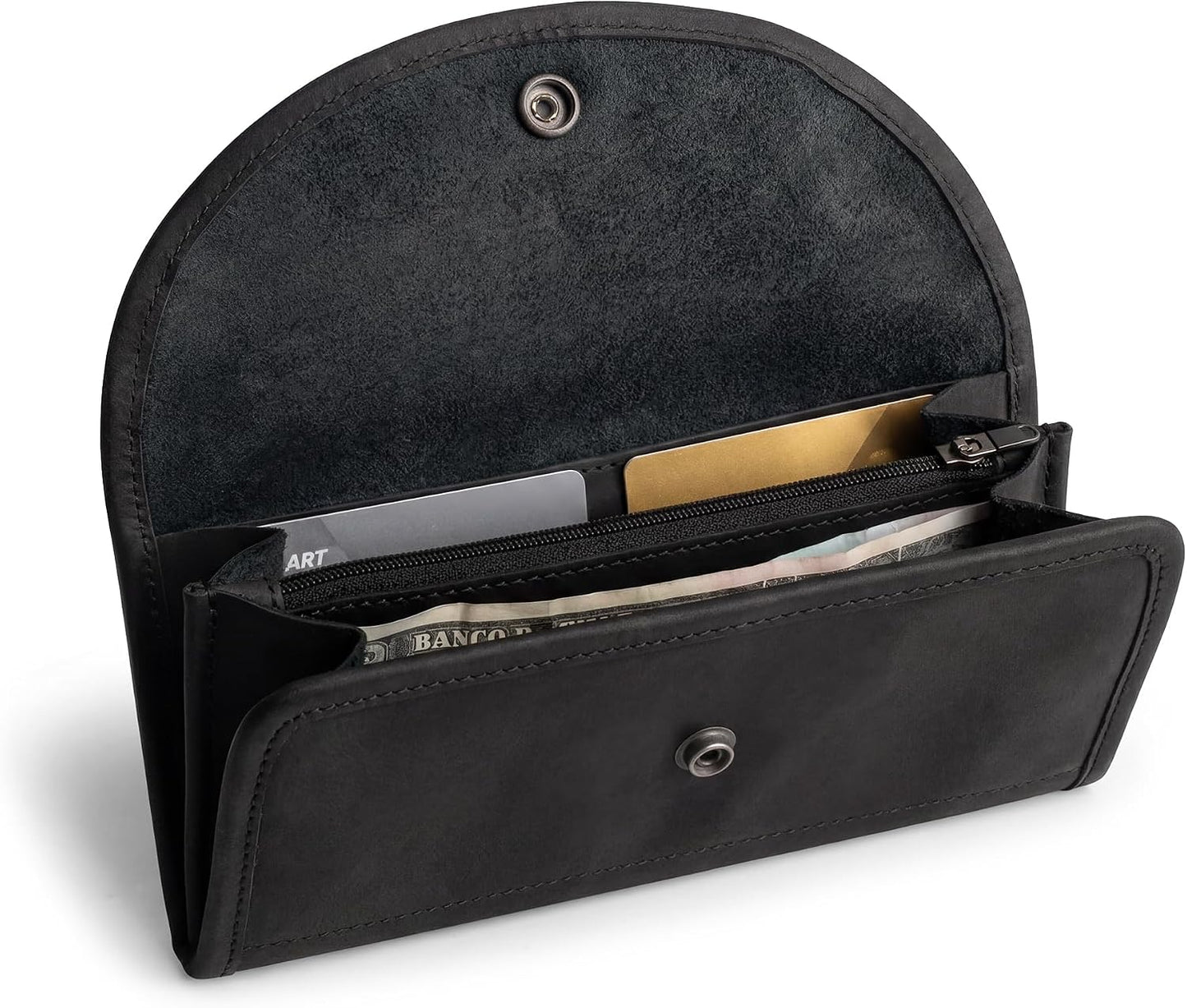 Hide &amp; Drink, Cartera de mano para mujer, soporte para dinero y...