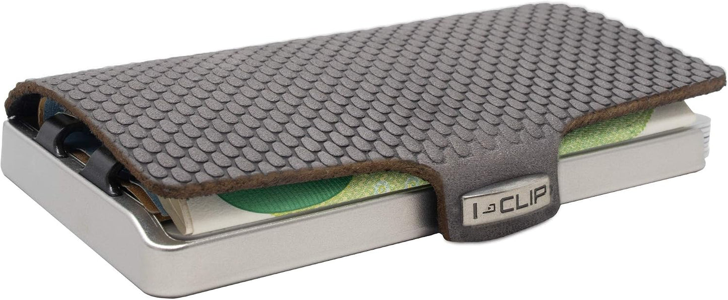 I-CLIP Acero inoxidable con clip intercambiable - Cartera delgada -...