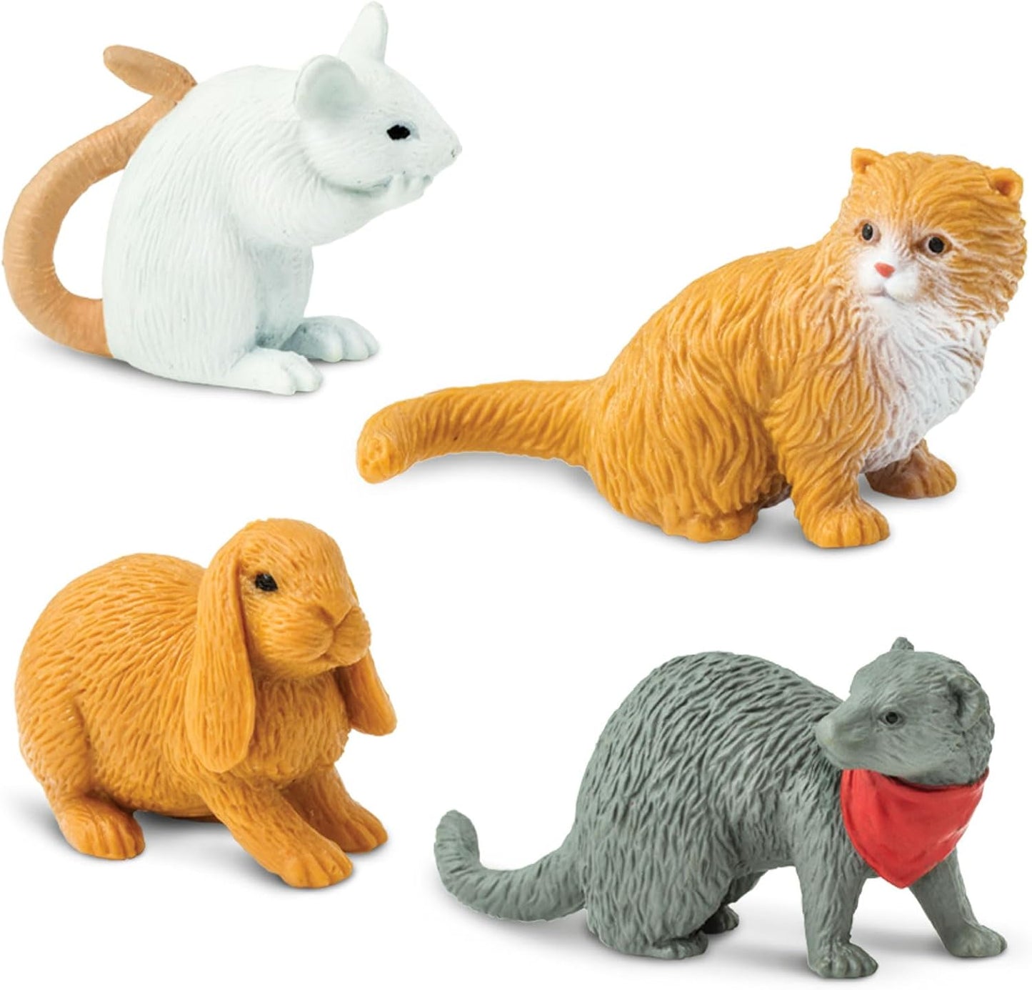 Safari Ltd. Pets Bulk Bag - Juego de figuras de juguete en miniatur...