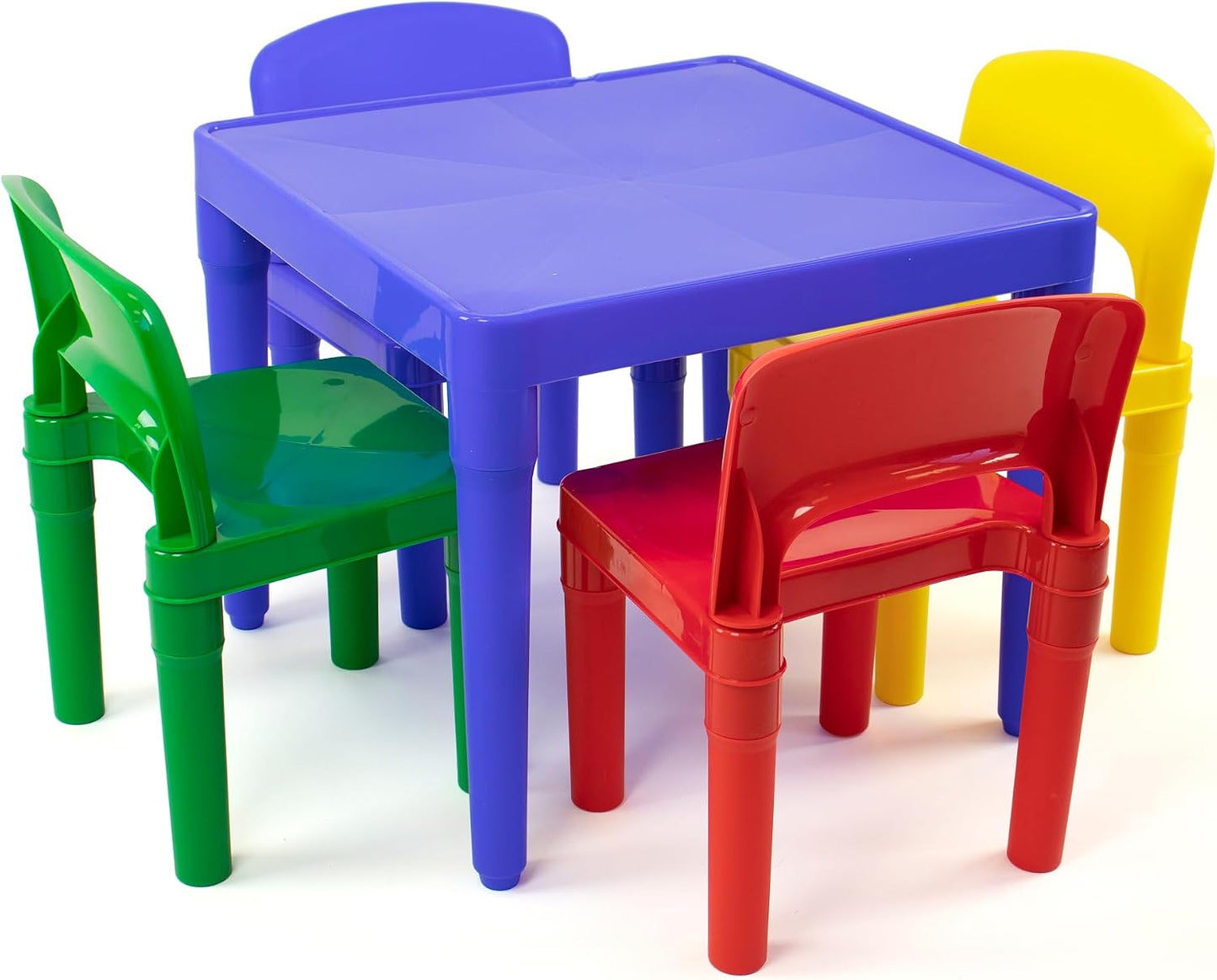 Humble Crew Juego de mesa y silla para niños, interior y exterior,...