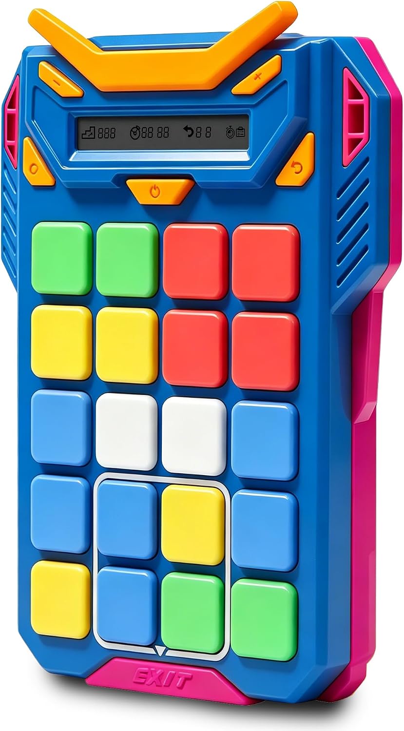 Bangqitimes Consola de juegos lógica 4 en 1 para niños, rompecabeza...