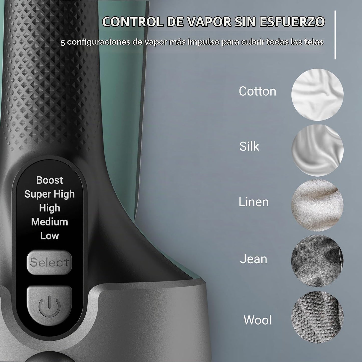 Rowenta Vaporizador de mano para ropa, vaporizador y plancha Pure F...