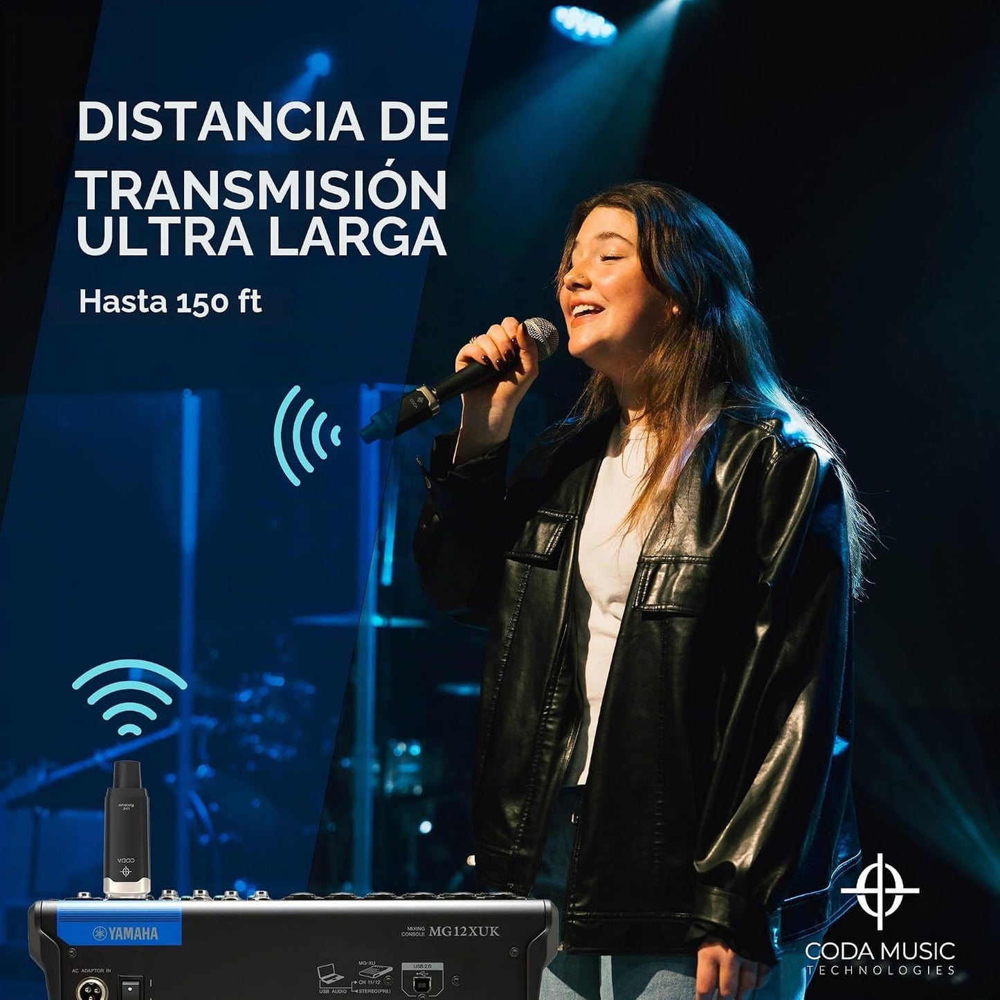 AirSync - Transmisor y receptor inalámbrico XLR, sistema de micrófo...
