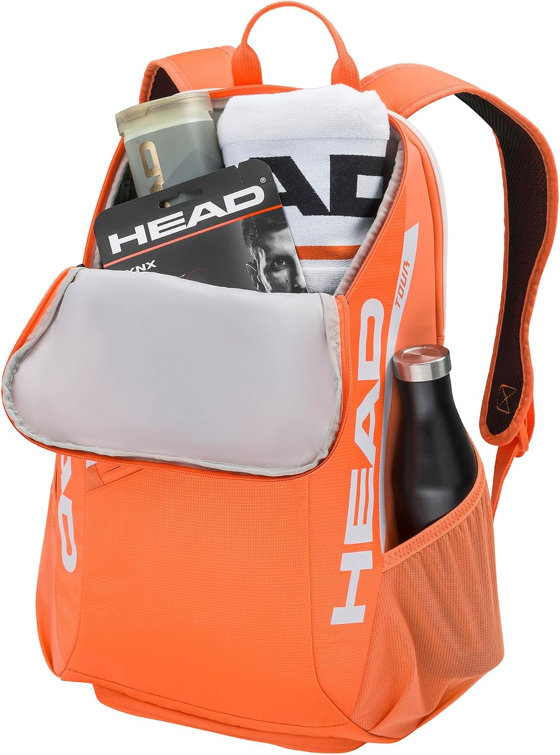 HEAD Mochila de tenis Tour 25L | Capacidad de 2 raquetas