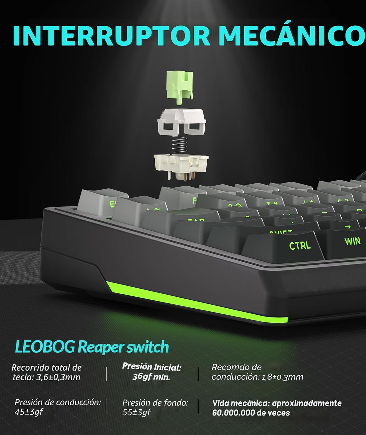SOLAKAKA KI99 Pro Teclado mecánico inalámbrico 96% teclado RGB para...