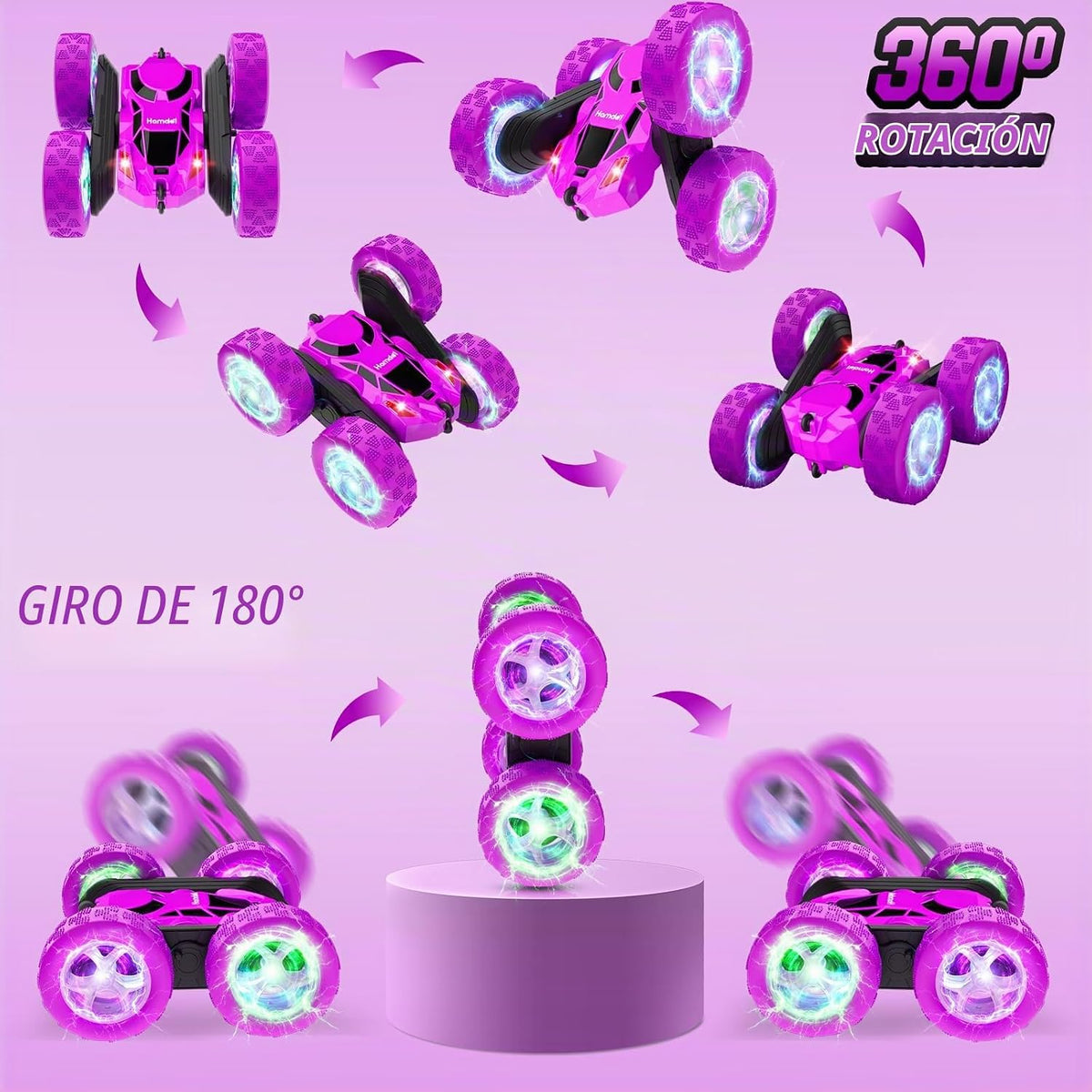 Hamdol Coche de control remoto para niños, autos a control remoto c...