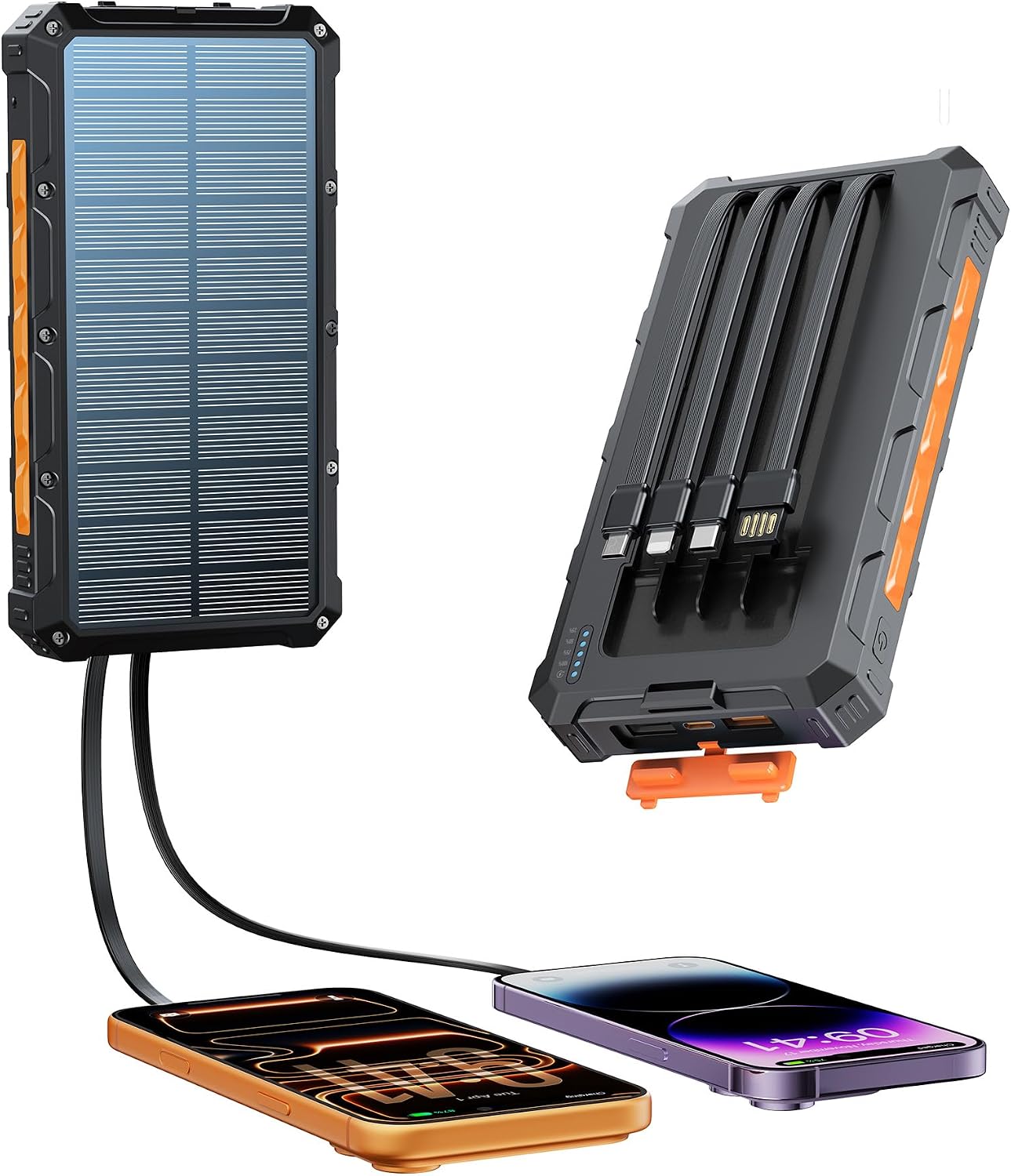 Batería externa portátil del banco 20000mah del poder del cargador...