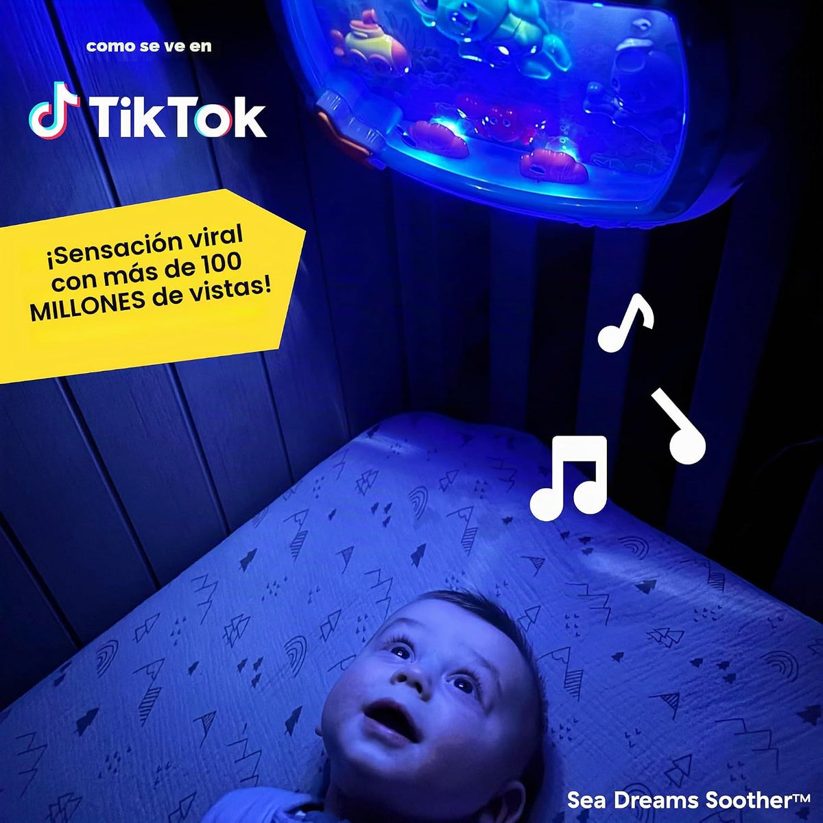 Baby Einstein Juego de regalo 2 en 1 Sea Dreams Soother, máquina de...