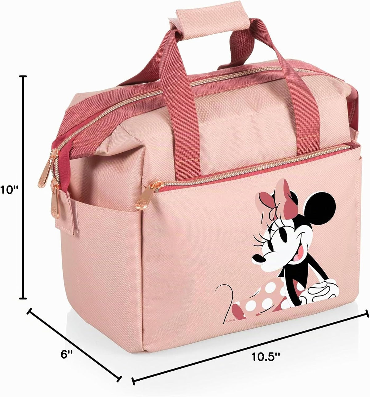 PICNIC TIME Disney Minnie Mouse On The Go Bolsa de Almuerzo Aislada...