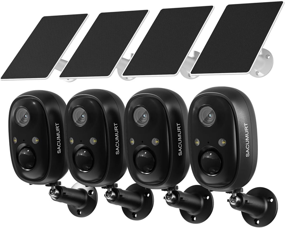 Cámaras WiFi para seguridad del hogar, cámaras de seguridad inalámb...