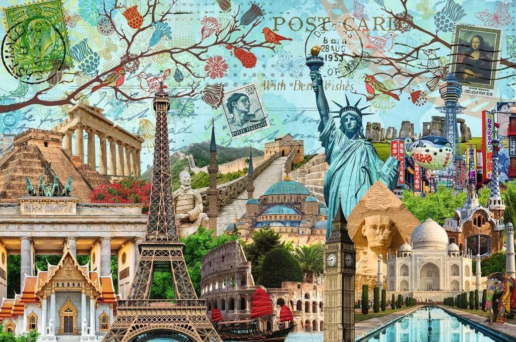 Ravensburger - Big City Collage - Rompecabezas de 5000 piezas - Imp...
