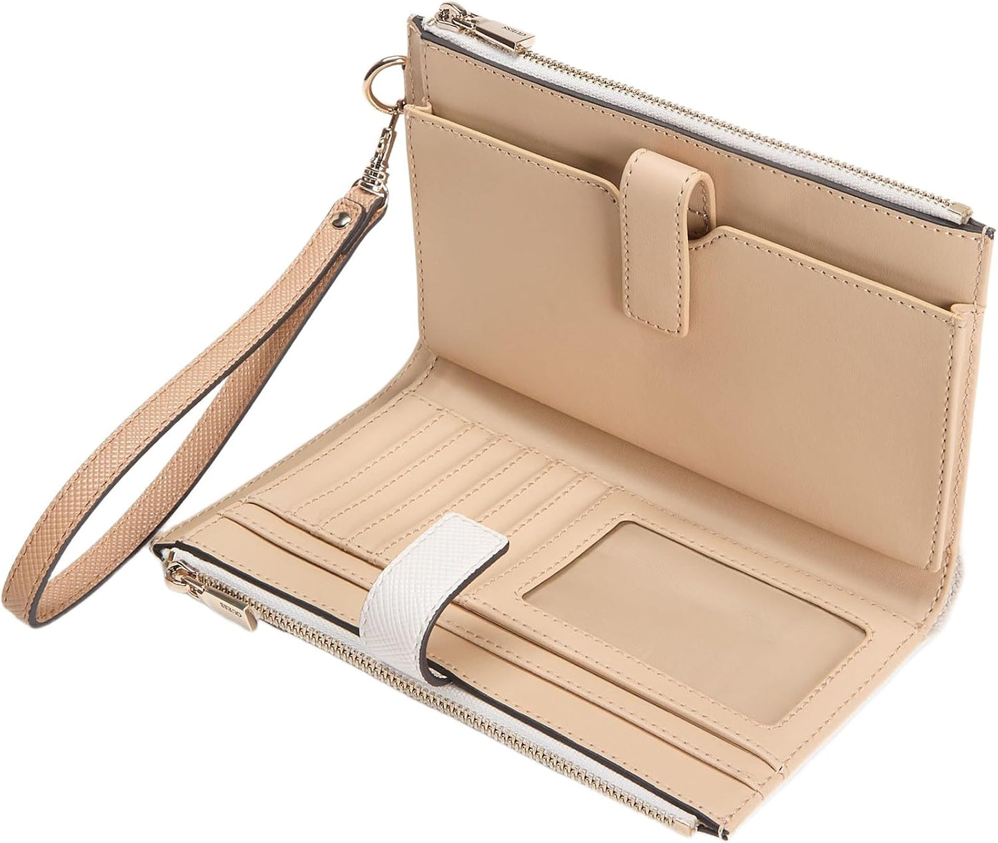Laurel II - Cartera organizadora con doble cremallera
