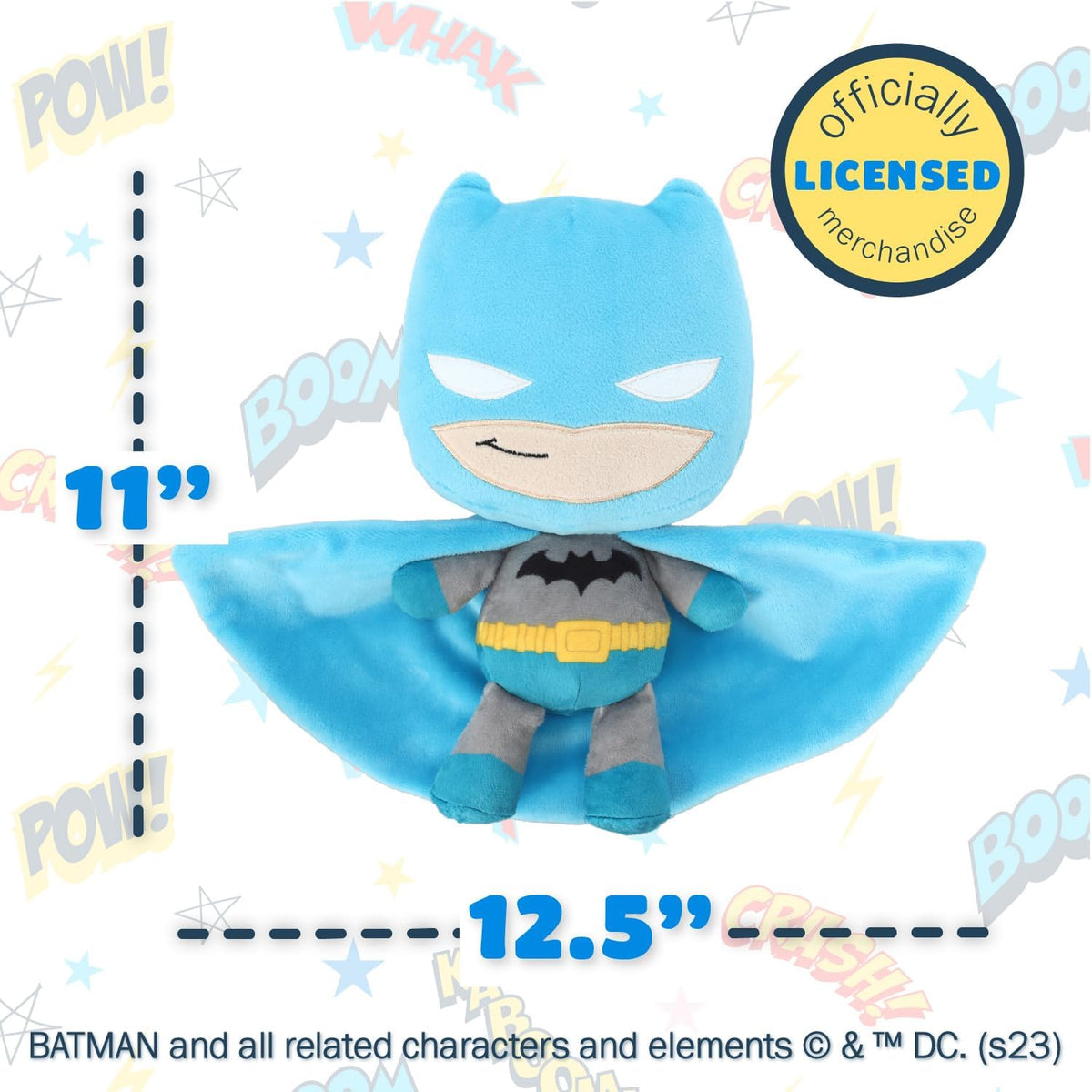 Kids Preferred DC Comics - Animal de peluche suave y abrazable de B...