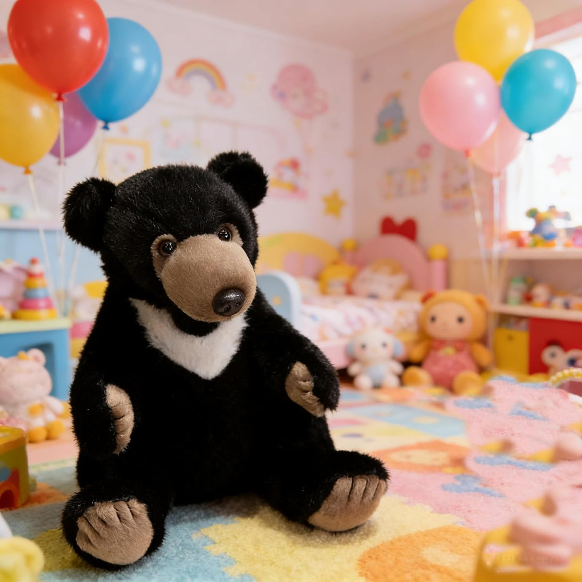 YUKOUQIAN Peluche de oso de sol de 8 pulgadas para niñas y niños de...