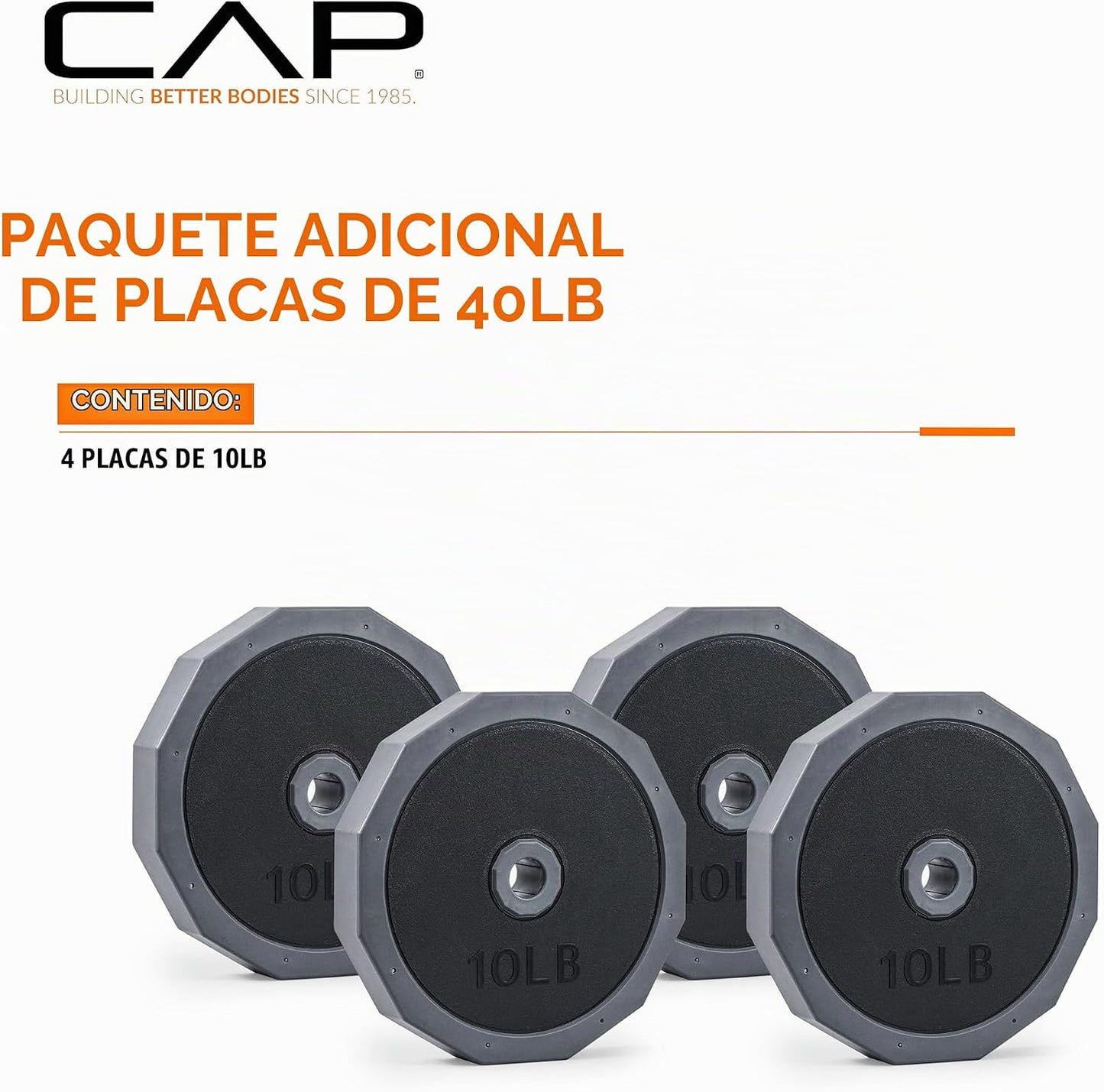 CAP Barbell Juego de Pesas Ajustables Multiusos - Mancuerna Versáti...