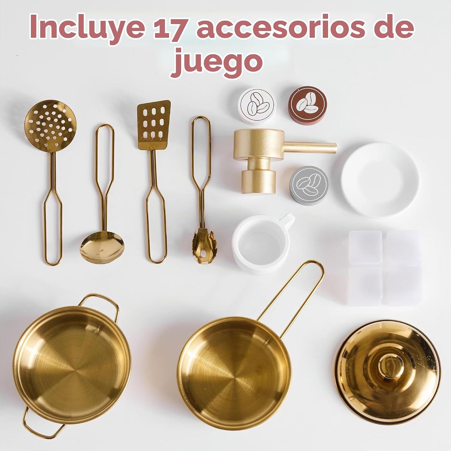 Best Choice Products Juego de cocina para niños y niños pequeños, j...