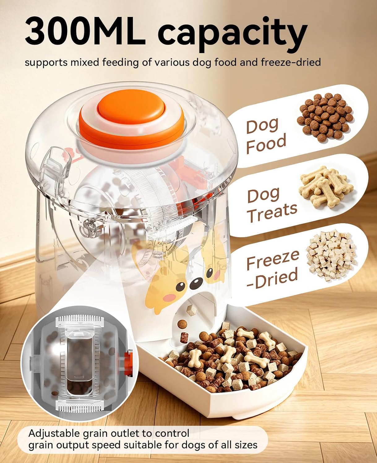 ROJECO Juguete alimentador de rompecabezas para perros, juguetes in...